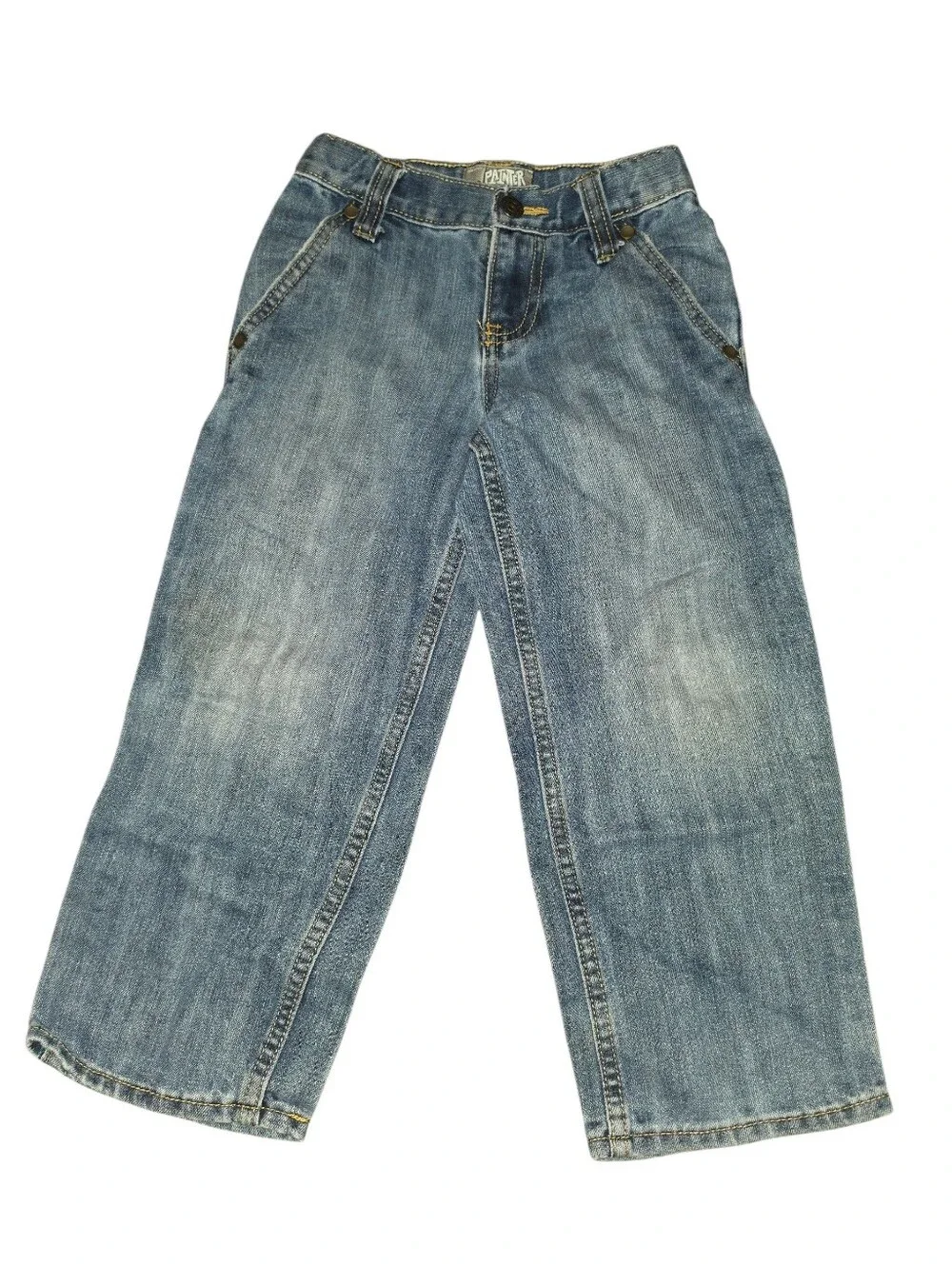 8/2/25. Old Navy Boys Blue Wide-Leg Jeans